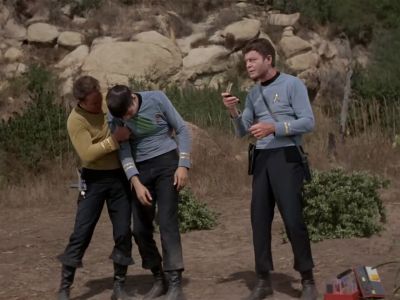 Beam us up, quickly. - Star Trek