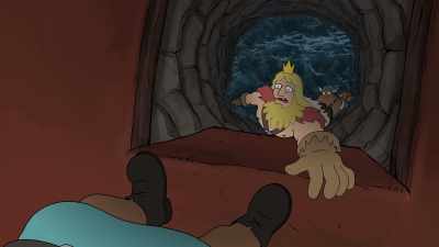 Bean! Bean! Grab my hand!
As your future husband, I command it. - Disenchantment