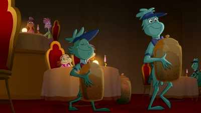 Bean counters to the stage.
Corporate stooges remain seated. - Green Eggs and Ham