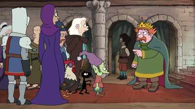 Bean, go to your room
while we decide what to do with you. - Disenchantment