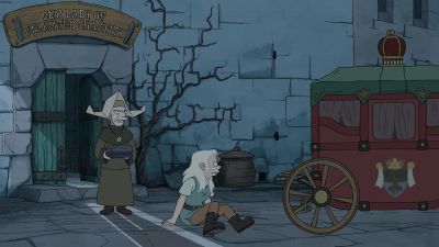 [Bean grunts] - Disenchantment