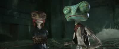 Beans Hold on Don't worry I got a planHelpOpen the doorOkay plan B - Rango