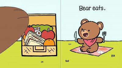 "BEAR EATS." - We Bare Bears