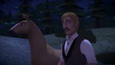 -[bear roars]
-[screaming] - Spirit: Riding Free
