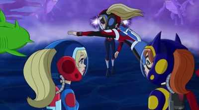 Beast Boy, you distract the
distractions who are distracting - DC Super Hero Girls: Legends of Atlantis