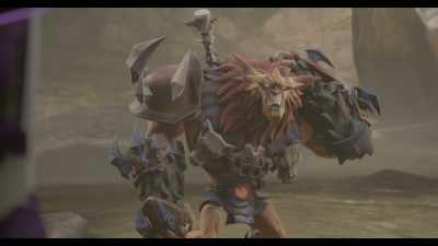 Beast Man thinks Skelly's playing it a little on the nose. - He-Man and the Masters of the Universe