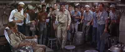 Beat it, you drunks! - Ensign Pulver