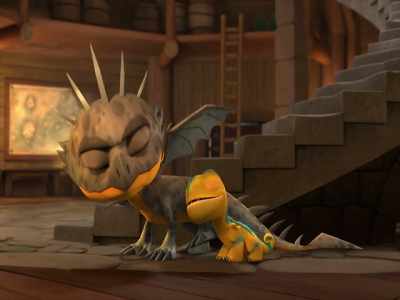 Beat it, you slobberer. I got stuff to do. - Dragons: Rescue Riders