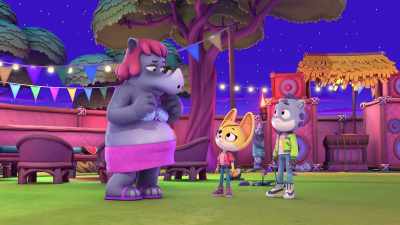 Beats me.
And it's only us rhinos here tonight. - The Creature Cases