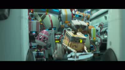 Beautician-bot: Oh, my. - WALL·E