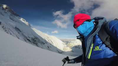 Beautiful, you can see Cho Oyu there, - Kilian Jornet, Path to Everest