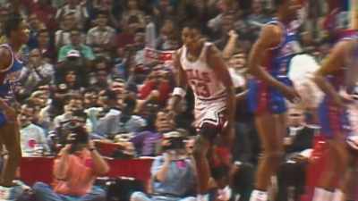 Beautiful move by Scottie! - The Last Dance