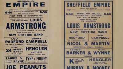 Beautiful number,
"I Cover the Waterfront." - Louis Armstrong's Black & Blues