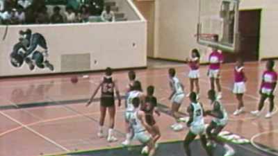 Beautiful pass underneath,
and what a block. - The Last Dance