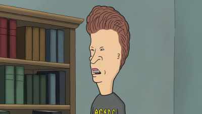 Beavis, you've just
crossed a line. - Beavis and Butt Head Do the Universe