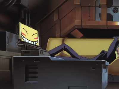 Bebop looking for hacker bounty head
who caused land carvings... - Cowboy Bebop