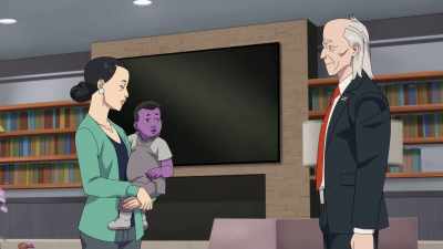 Because a top secret
government lab - Invincible