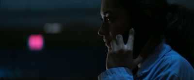 Because
according to the prints, - The Possession of Hannah Grace