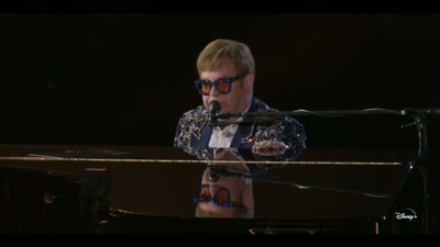 Because he adds so much to this musically. - Elton John Live: Farewell from Dodger Stadium