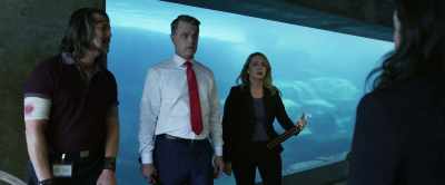 Because all the doors
are still locked! Jesus! - Aquarium of the Dead