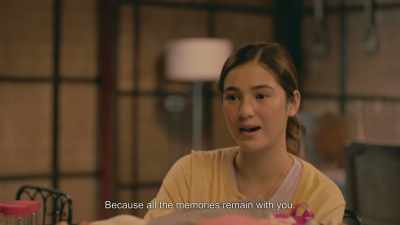 Because all the memories
are left with you. - I Love Lizzy