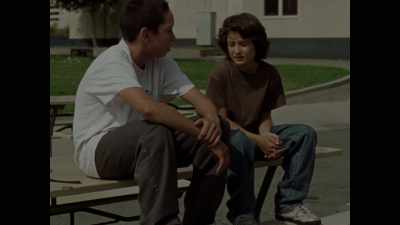 Because any time
he sees a dope trick, - Mid90s