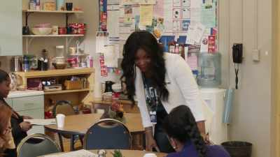 Because they are covering - Abbott Elementary