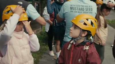 Because you are the smallest one,
you go first. - Camp Courage