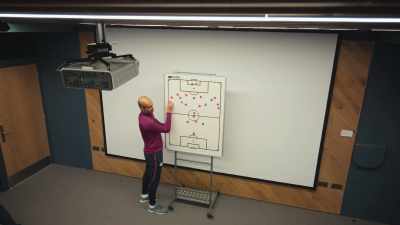 Because, at the end,
when we attack, and they defend here, - All or Nothing: Manchester City