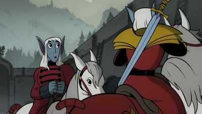 Because you broke
the unbroken line - Unicorn: Warriors Eternal