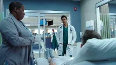 Because cable news
will rot your brain - The Resident