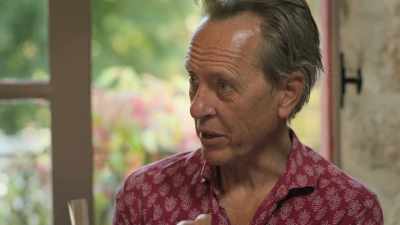 Because he came
from a very strict - Write Around the World with Richard E Grant