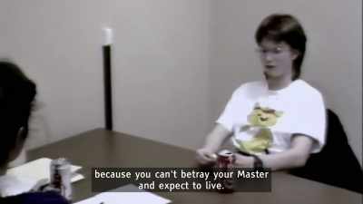 Because you can't betray your
master and expect to live. - The Cult of The Family