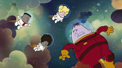 Because Captain Kru-uu-pp
knows more about space than anyone! - The Epic Tales of Captain Underpants in Space