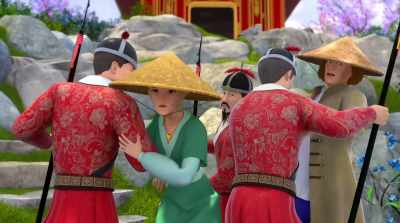 Because if Chen lifts that veil, - The Swan Princess: A Royal Wedding