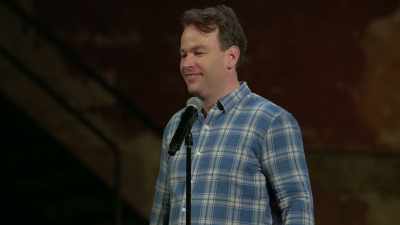 Because if David O. Russell
were here tonight, - Mike Birbiglia: Thank God for Jokes