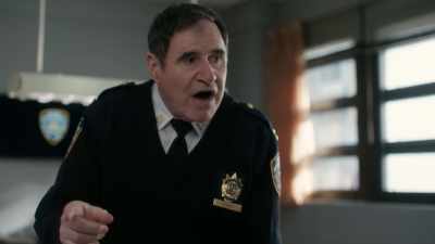 Because his father
is a lieutenant in - East New York