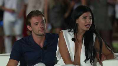 "Because he goes out,
has two beers - Love Island