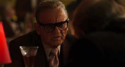 Because his guys
are holding 'em back loans - The Irishman