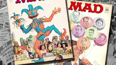 Because Harvey
Kurtzman who created this thing - 30 Years of Garbage: The Garbage Pail Kids Story