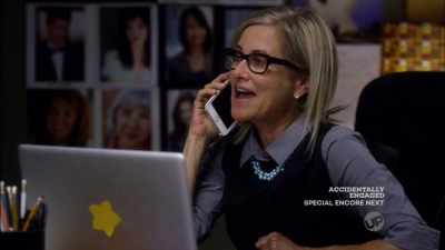 Because you have nine auditions
when you get back next week. - Accidentally Engaged
