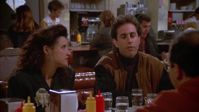 Because he was at that baseball fantasy camp in Florida - Seinfeld