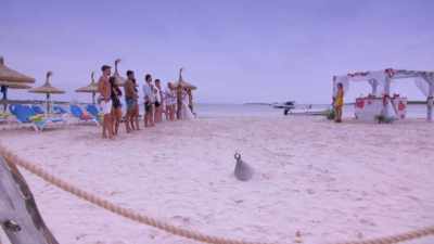 Because he was new,
Adam and partner Olivia, - Love Island