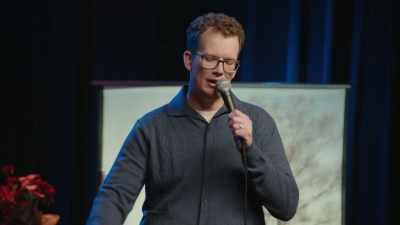 Because he was over
here in discourse-ville, - Hank Green: Pissing Out Cancer