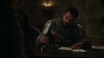 Because
he is the Grand Master - Knightfall