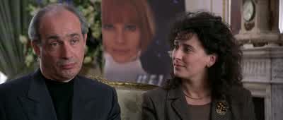 Because he's playing a psychopathic flesh-eating robot. - Notting Hill