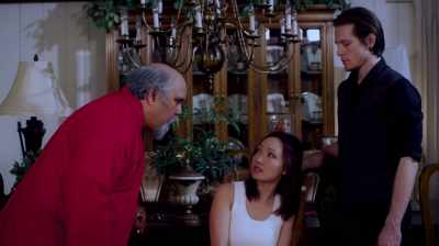 Because I cannot
physically harm a person, - Kung Fu Ghost