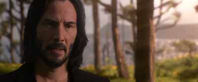 Because if I don't go back,
he'll kill Trinity. - The Matrix Resurrections