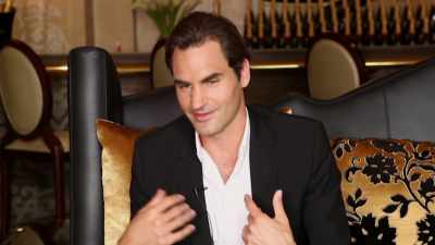 Because I don't
have the urge today - Roger Federer: A Champions Journey
