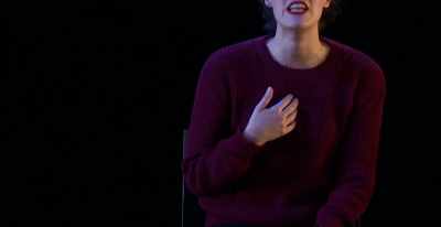 Because I have an enormous vagina. - Great British Theatre
